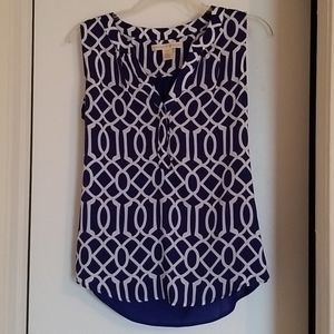 Hanna & gracie sleeveless blouse